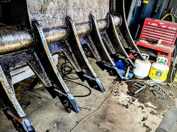CWB certified welder on heavy industrial equipment in BC